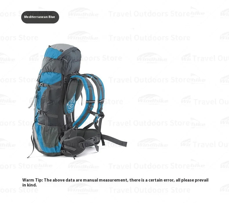 Naturehike 70+5L Backpack Professional Outdoor Climbing Hiking Travel Big Capacity Mountaineering Camping Support System Bag
