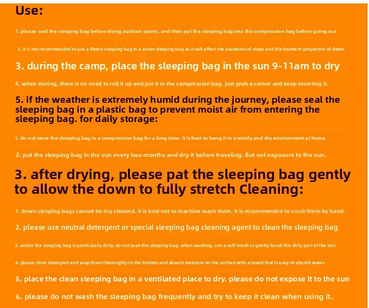 customer special shot, outdoor adult light mummy down sleeping bag, cold-proof duck down sleeping bag, manufacturer wholesale