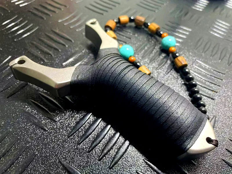 Professional Slingshot Stainless Steel Hunting Slingshots High Quality Catapult Shooting Hunting Sling Shot with Rubber Band