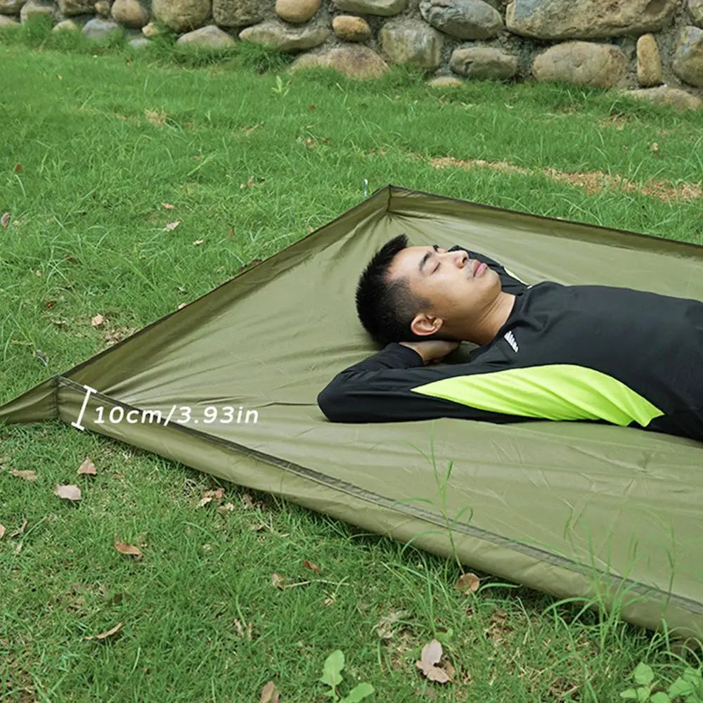 Waterproof Camping Tarp Thicken Picnic Mat Durable Beach Pad Multifunctional Tent Footprint Sun Canopy Ground Sheet For Hiking