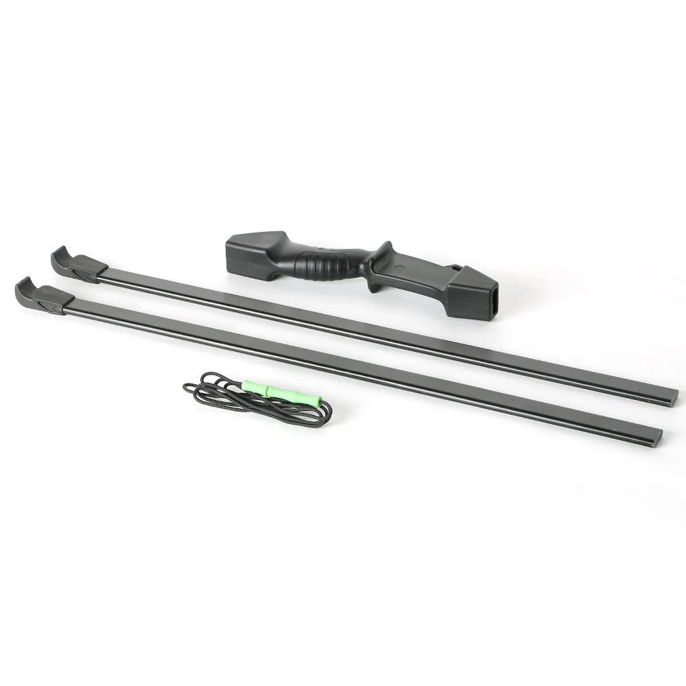 15lbs Child Recurve Bow Longbow Toy Youth Set Kids Bow with Arm Finger Guard Bow String for Gaming Practice Gift