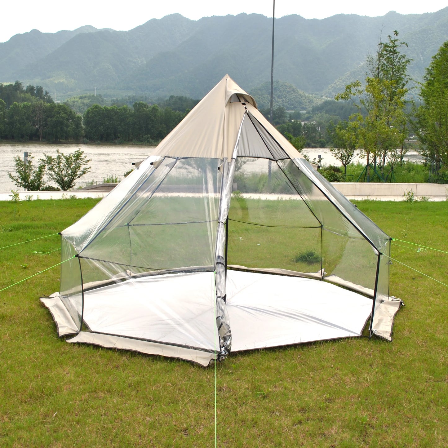 Regatta Mongolian Bell Tent - W/StoveJack, Waterproof, 4 Season Luxury Camping and Glamping Yurt Tent Outdoor