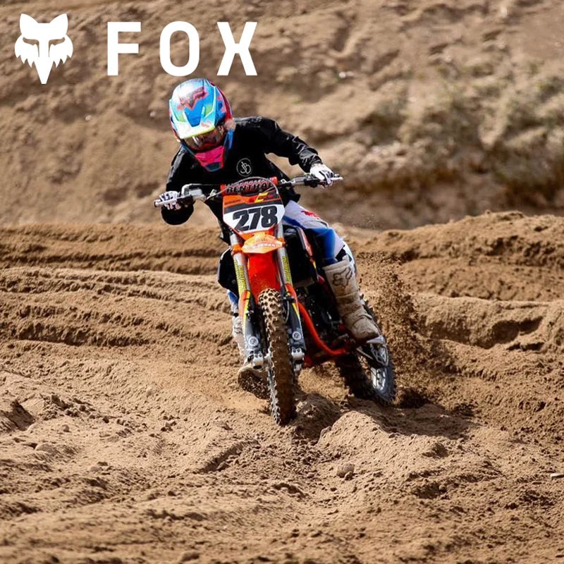 FOX Off-Road Boots Entry Level Comp Youth Motorcycle Boots for ATV/UTV Trail and MX Track Use ravel Shoes Botas Moto for kids