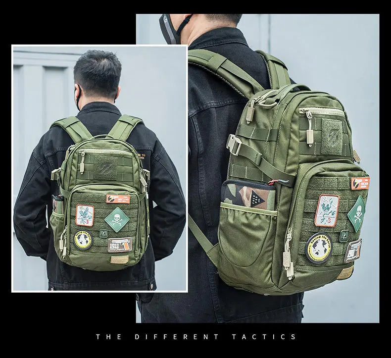 New Outdoor Mountaineering Army Fans Tactical Equipment Pack 24-hour Multi Functional Assault Action Backpack