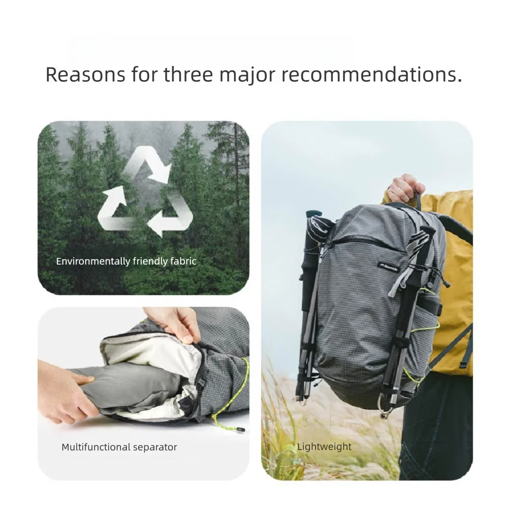 Naturehike Ultra-light Outdoor Hiking Backpack, 20 Liters Waterproof and Breathable, Suitable for Outdoor Camping Trips.