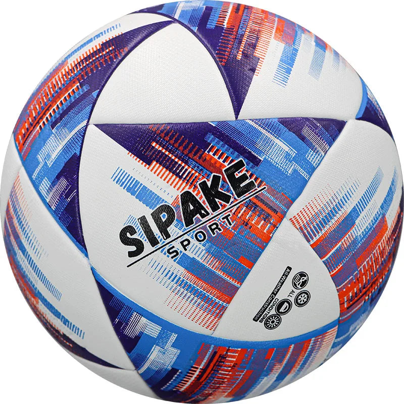 SIPAKE High Quality Size 5 Soccer Ball Official PU Seamless Wear Resistant Outdoor League Sports Football Training MatchFootball