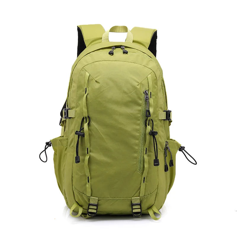 Unisex Multifunctional Outdoor Camping Hiking Climbing Backpack Men Nylon Travel  Adjustable Shoulder Strap Lightweight Bag