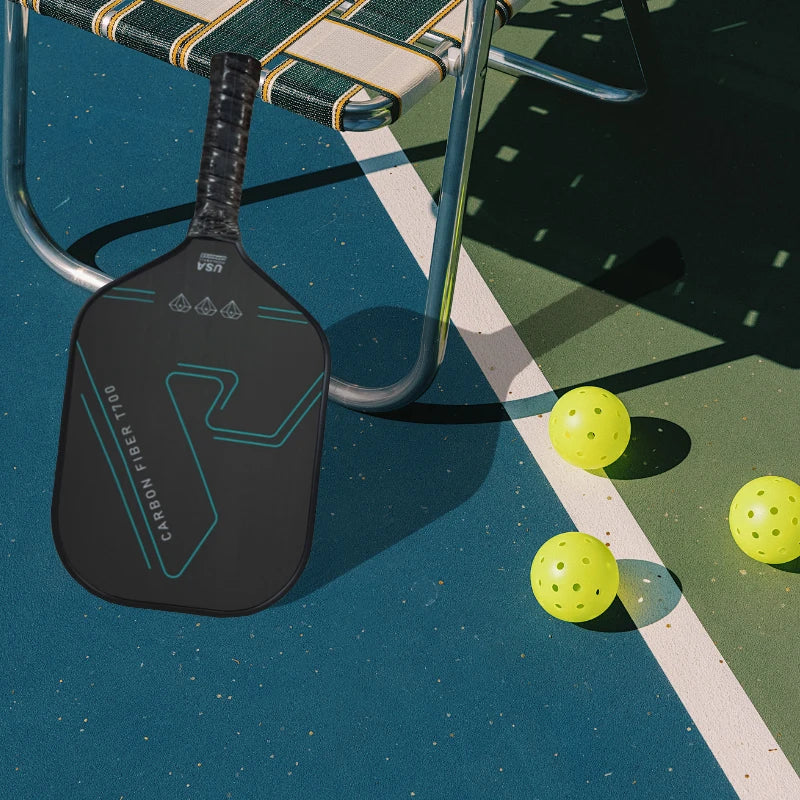 ‌Durable Fiberglass Pickleball Rackets with PP Core 2 Paddles 4 Balls Portable Bag Family Sports Kit‌