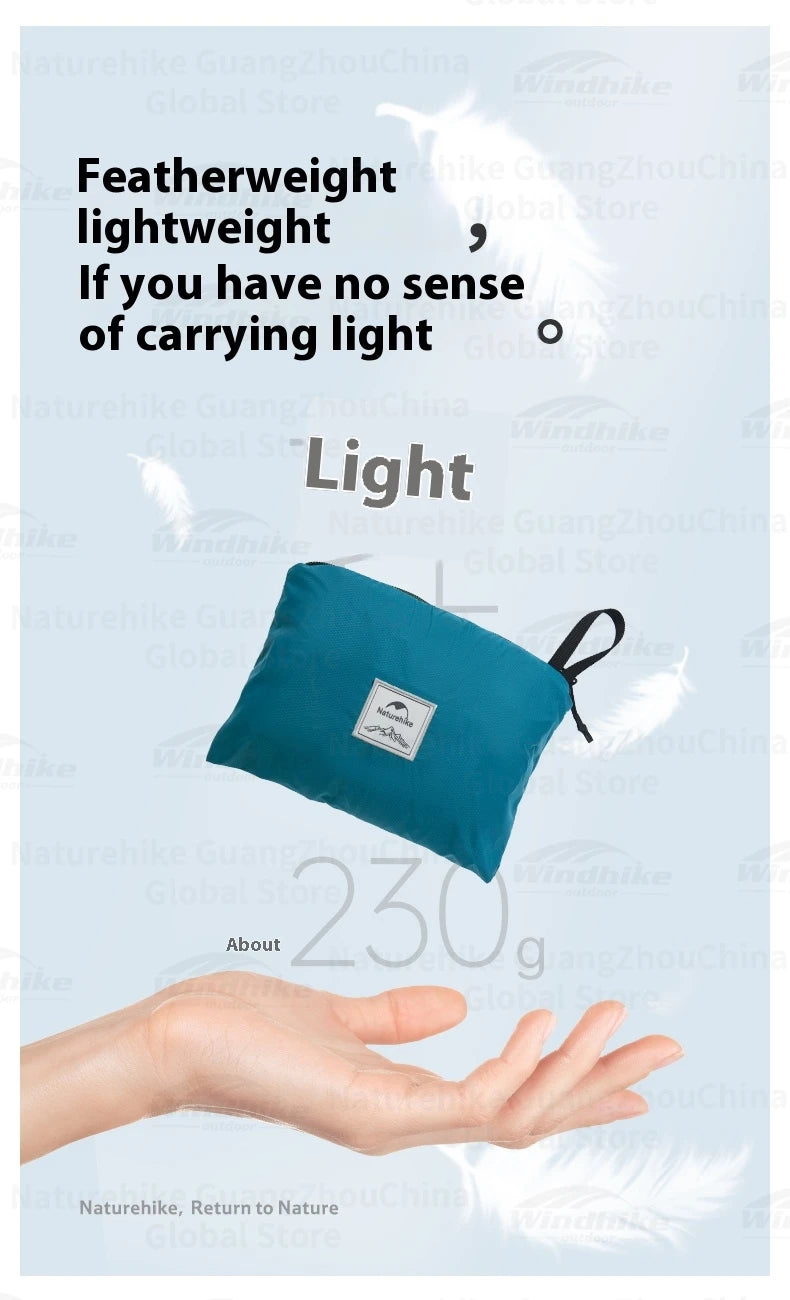 Naturehike 25L/30L Folding Backpack 30D Nylon Silicone Waterproof PU2000+ Outdoor Travel Climbing Hiking Ultralight Shoulder Bag