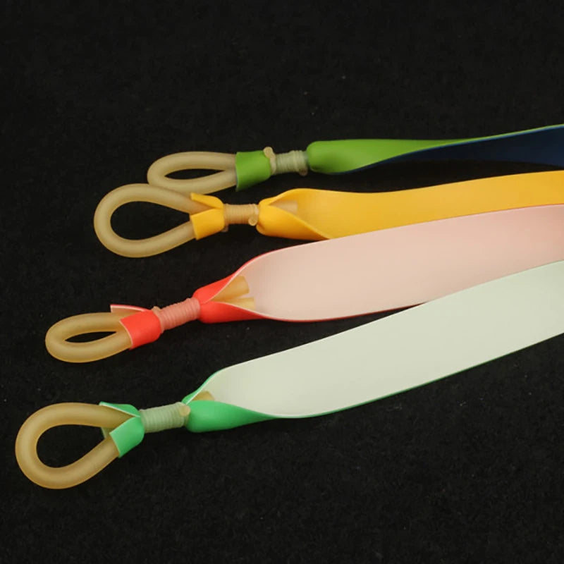 5Pcs Slingshot Band Group Elastic Flat Bands Trolling Fishing Shooting Fish Rubber Band Outdoor Catapult Hunting Accessories