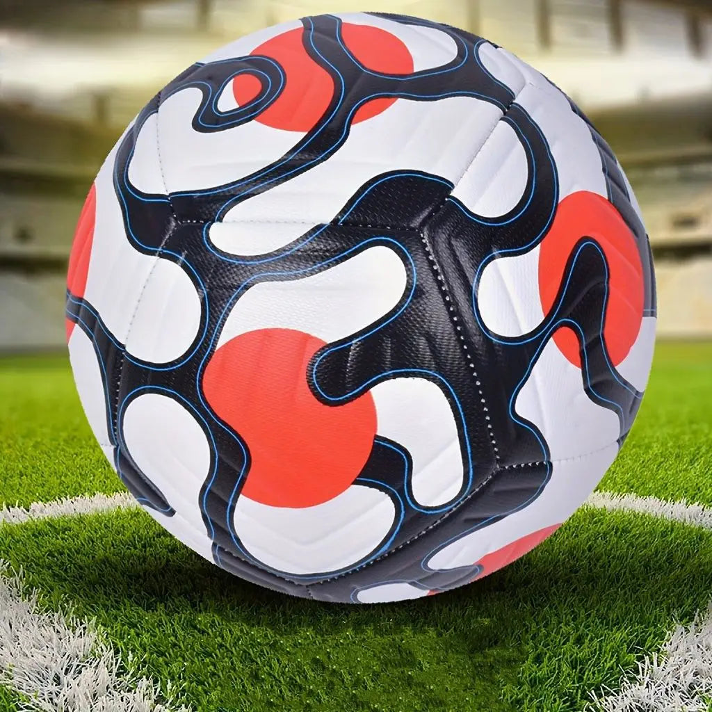 Football standard size 5 machine sewn ball PU explosion-proof material sports league outdoor competition football training