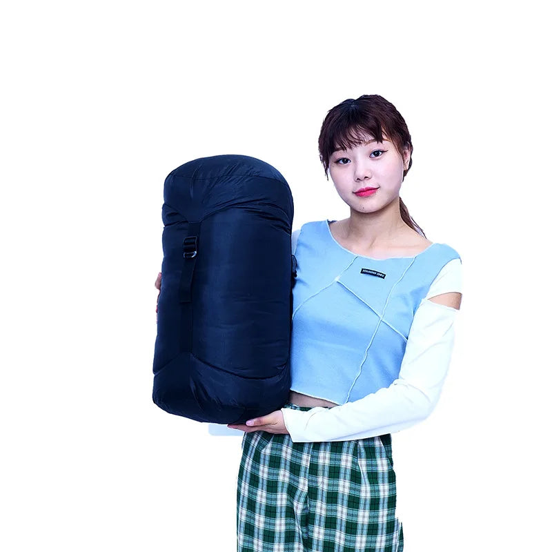 Lightweight Subzero Sleeping Bag Portable Thermal Mummy Hiking Outdoor Backpacking Rectangular Waterproof Winter Hood Camping