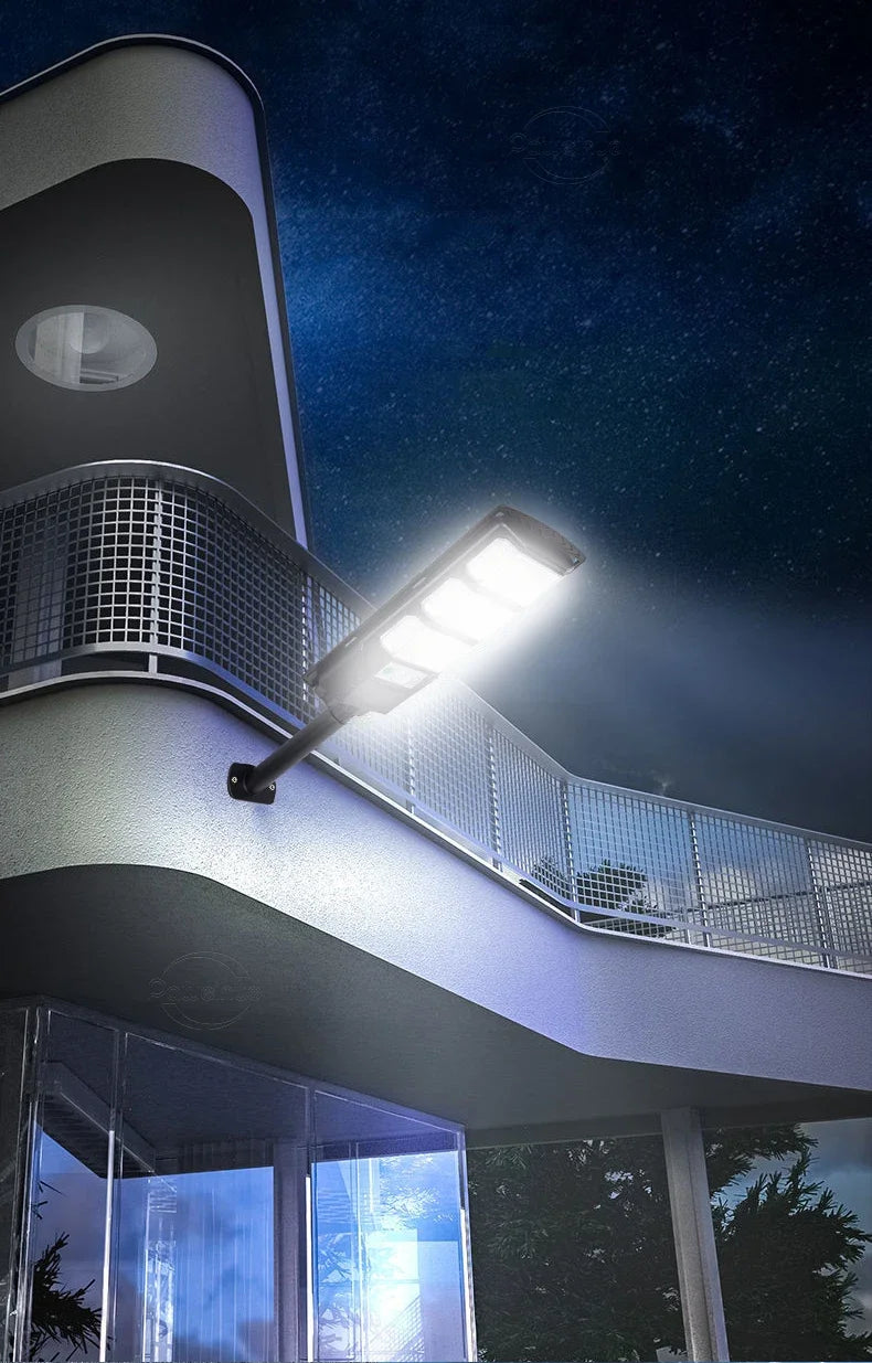 Solar Power Wall Lights  with Motion Sensor Outdoor Sunlight Charge Waterproof Street Light Garden Led Solar Spotlight