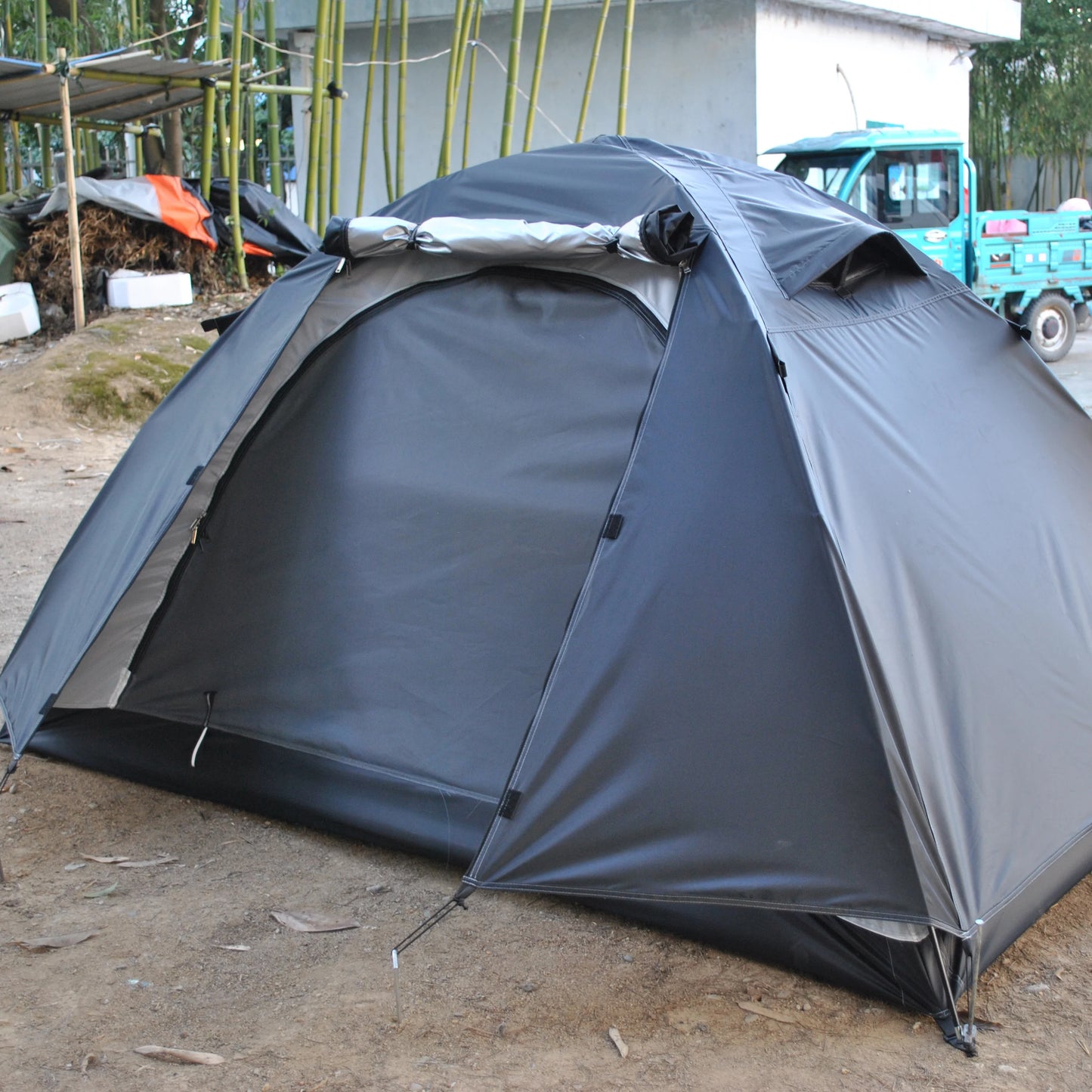 Waterproof Backpacking Tent 2 Person Lightweight Camping Tents 2 People Hiking Tents,4 Season Double Layer Outdoor Tent