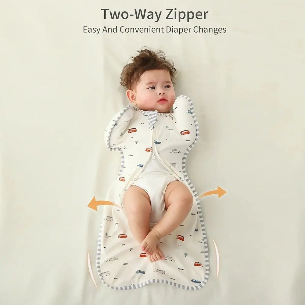 Anti-startle Baby Sleeping Bag Soft Wrapping Blanket Infant Swaddle Blanket Jumping Bag Newborn Wrapping Newborn Sleep Sack