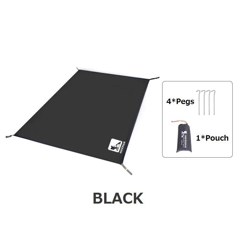 Waterproof Camping Tarp Multifunctional Tent Ground Sheet Ultralight Durable Beach Picnic Mat Multifunctional Canopy Shade Sail
