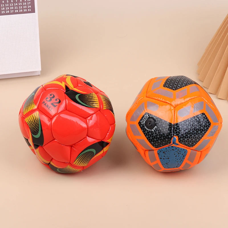New 15CM Mini Soccer Balls Size 2 Standard High Quality PU Material Outdoor Kids Toys Sports Football Match Summer Beach Party