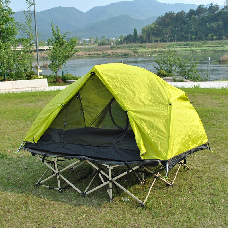 Camping Tent 2 Person, Professional Waterproof & Windproof Lightweight Backpacking Tent Can Be Cot Tent,bed Tent Not Include Bed