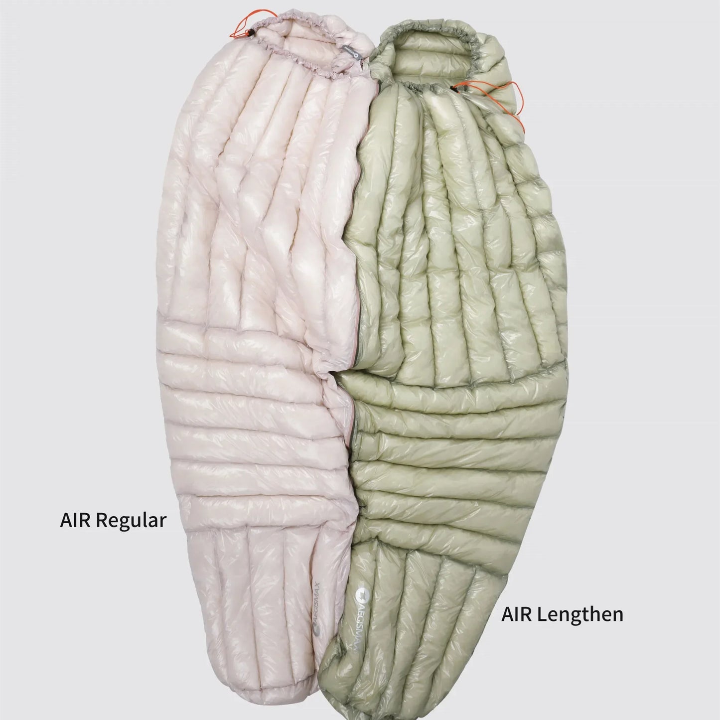 AEGISMAX AIR 10D 6 Degree Lightweight Ultra Dry Duck Down Pro 800FP Ultralight Sleeping Bag for Traveling Hiking Camping