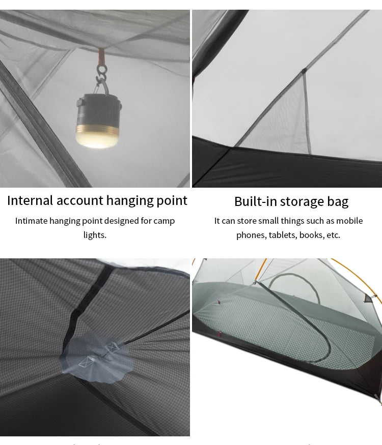 3F UL Gear Floating Cloud 1 Ultralight 3 4 Season Outdoor Camping Tent Waterproof Windproof Hiking Double Layer Tents