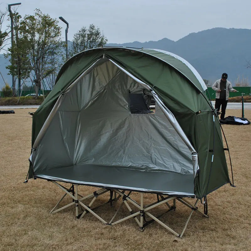 Backpacking Off-Ground Tent 1 Person For Family Gatherings and Barbecues Providing a Dry and Comfortable Space,Not including Cot