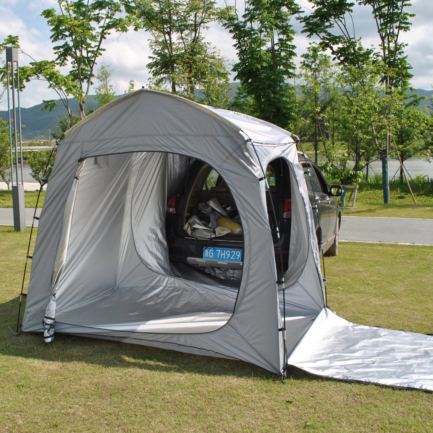 2/3/4 Person Tailgate Camping Tent | PU3000 Waterproof & UV-Resistant | Easy Assembly with Carry Bag| Suitable for Short Trips