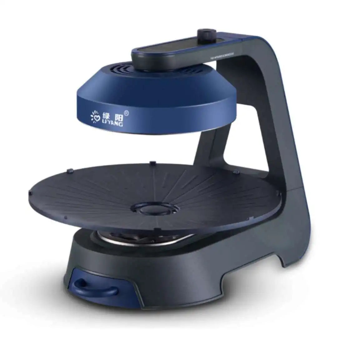 Automatic Transfer Smokeless Electric Grill Electric Grill Pan Infrared Grill Pan Light Wave Stove Barbecue Magic Lamp