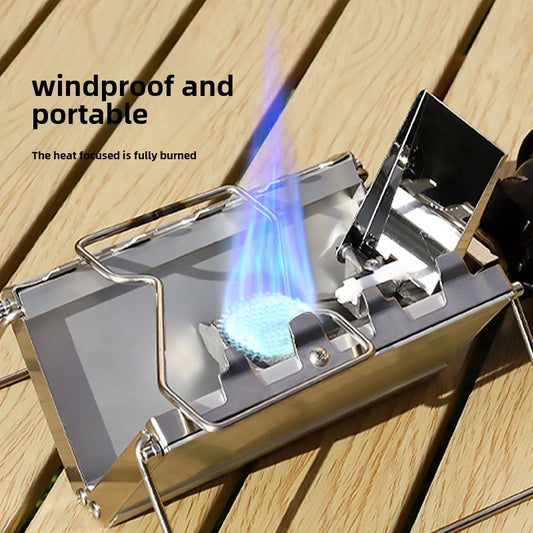 Camping Gas Stove 2600W Portable Folding Cassette Gas Burner Outdoor Picnic Travel Cooking Grill Cooker Outdoor Camping Stove