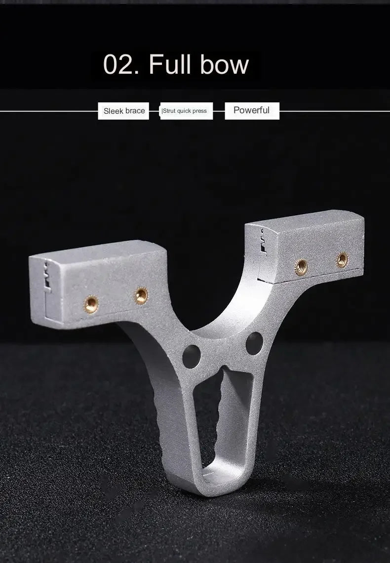 Multifunction Long Rod Slingshot Hunting Bow Catapult Precisional Outdoor Laser Aiming Shooting Equipment Sling Accessories Set