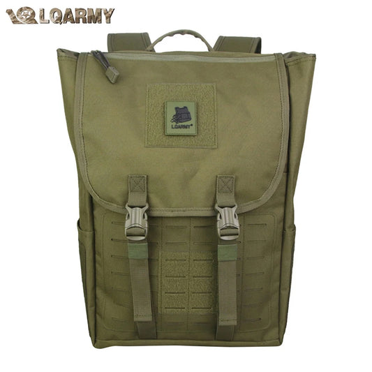 LQARMY 40L Large Capacity Tactical Backpack Camouflage Outdoor Sport Hiking Camping Hunting Bags Travelling Trekking Rucksacks