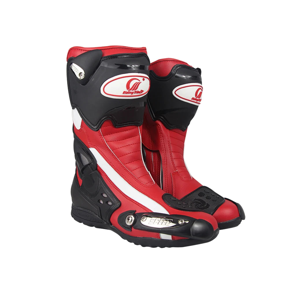 Motorcycle Boots Men Motorcycle Shoes Botas Moto Motocross Boots Motorbike Biker off-Road Racing Riding Boots