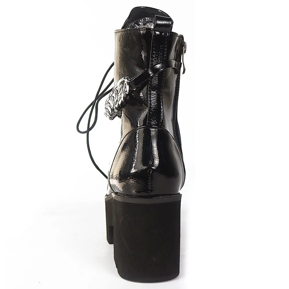 2023 Rome Women's Boots Mid Calf Concise Casual Boots Height Increasing Spring and Autumn Round Toe Party Dress Women Shoe 34-44