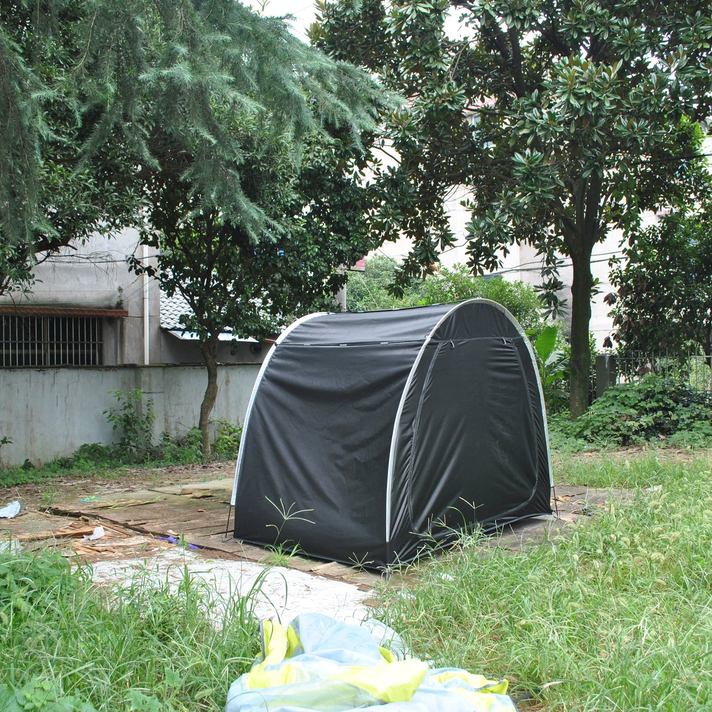 CZX-827 Advanced Bike Tent Bike Storage Shed tent,4 bikes storage tent,4 bikes tent,2 doors bigger cot bed tent,motorcycle tent