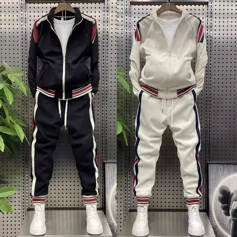 Spring Golf Wear Men Sets 2025 New Two Piece Set Fashion Casual Coat Sports Pants High Quality Golf Clothing Men Golf Suits