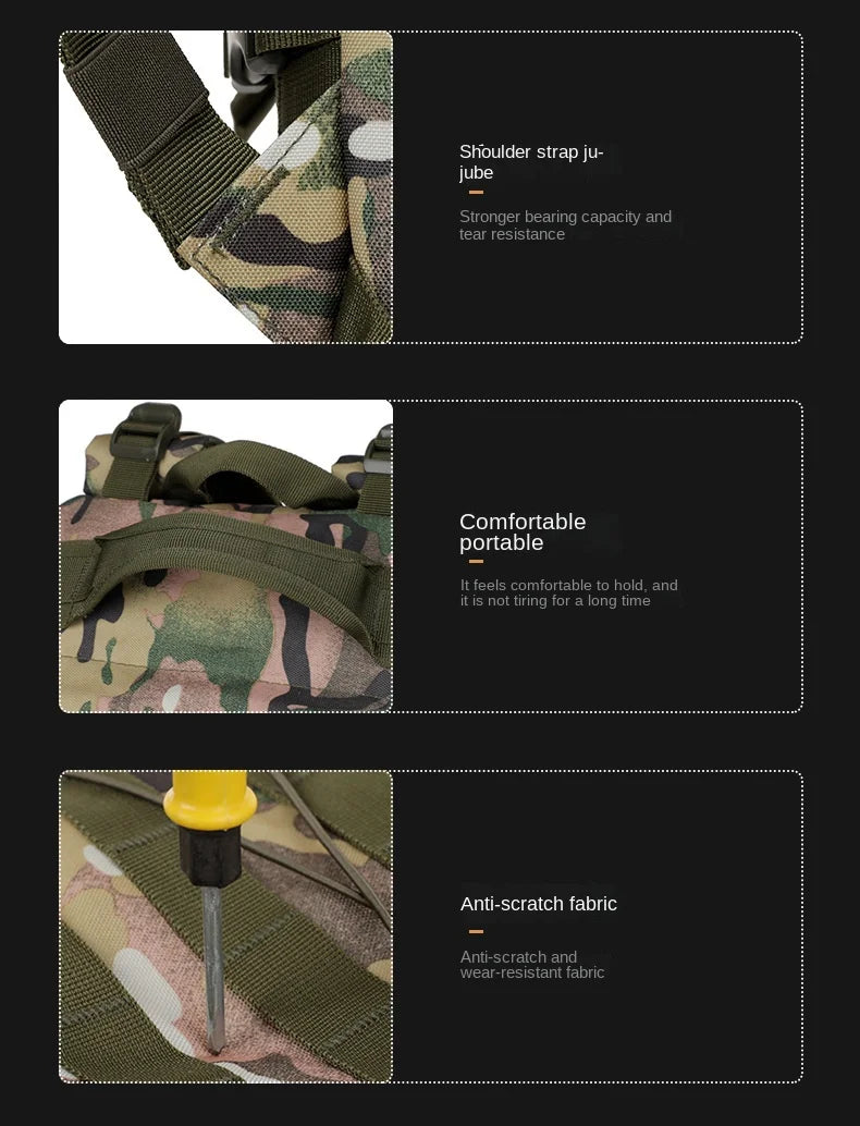 Tactical Camouflage Backpack Molle Hunting Backpacks Waterproof Camping Hiking Hunting Trekking Climbing Outdoor Bags Rucksack