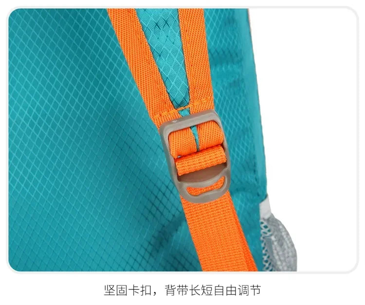 25L Light Folding Waterproof Unisex Hiking Fitness Camping waterproof Climbing Travel Bag Outdoor Sports Leisure Backpack