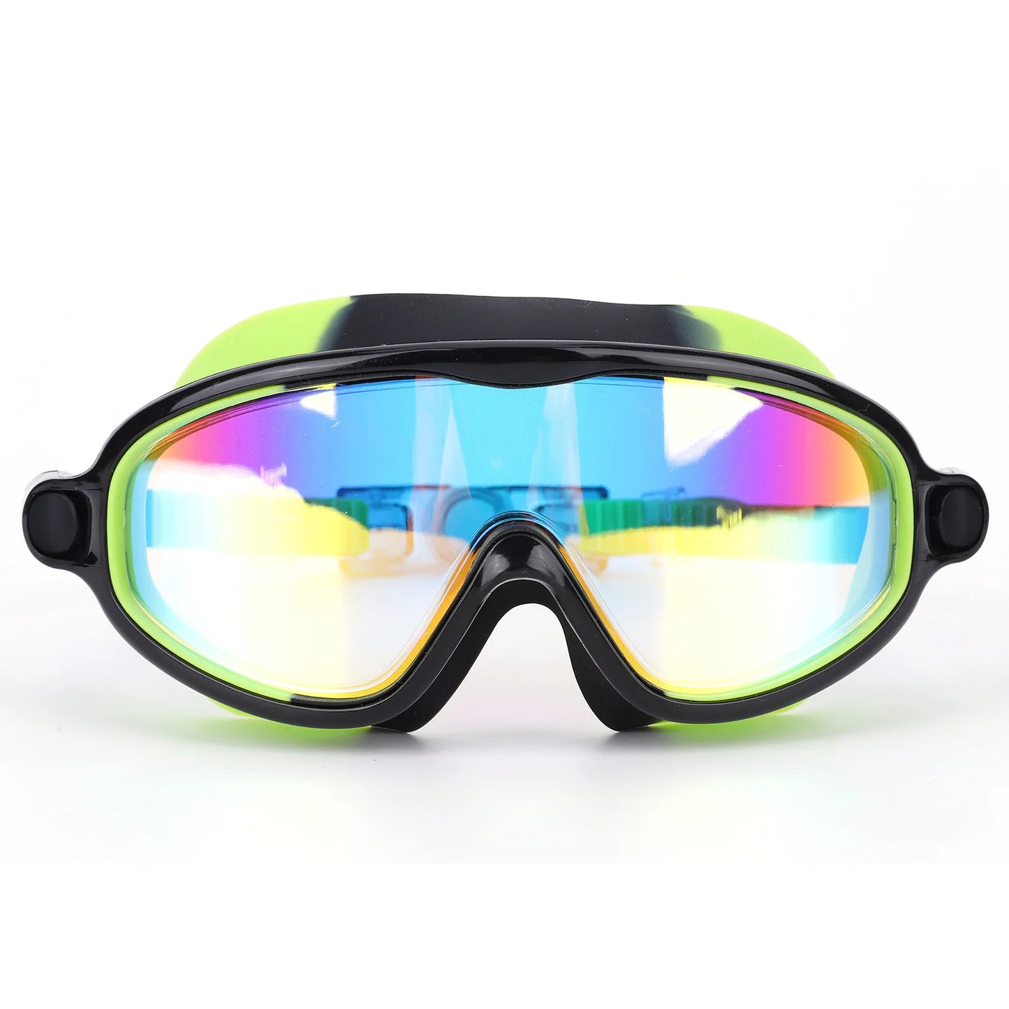 2Pcs Swimming Goggles Anti Fog Transparent Swimming Glasses Leakproof Wide View Swimming Eyewear Professional Swim Equipment