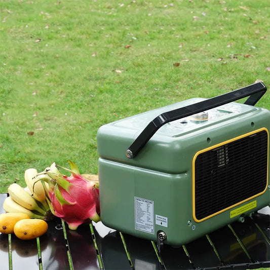 Camping Tent Using DC12V/24V 110-240V Portable Mobile AC Air Cooler Vehicle Mounted RV Truck Tent Camping Cooler Air Conditioner