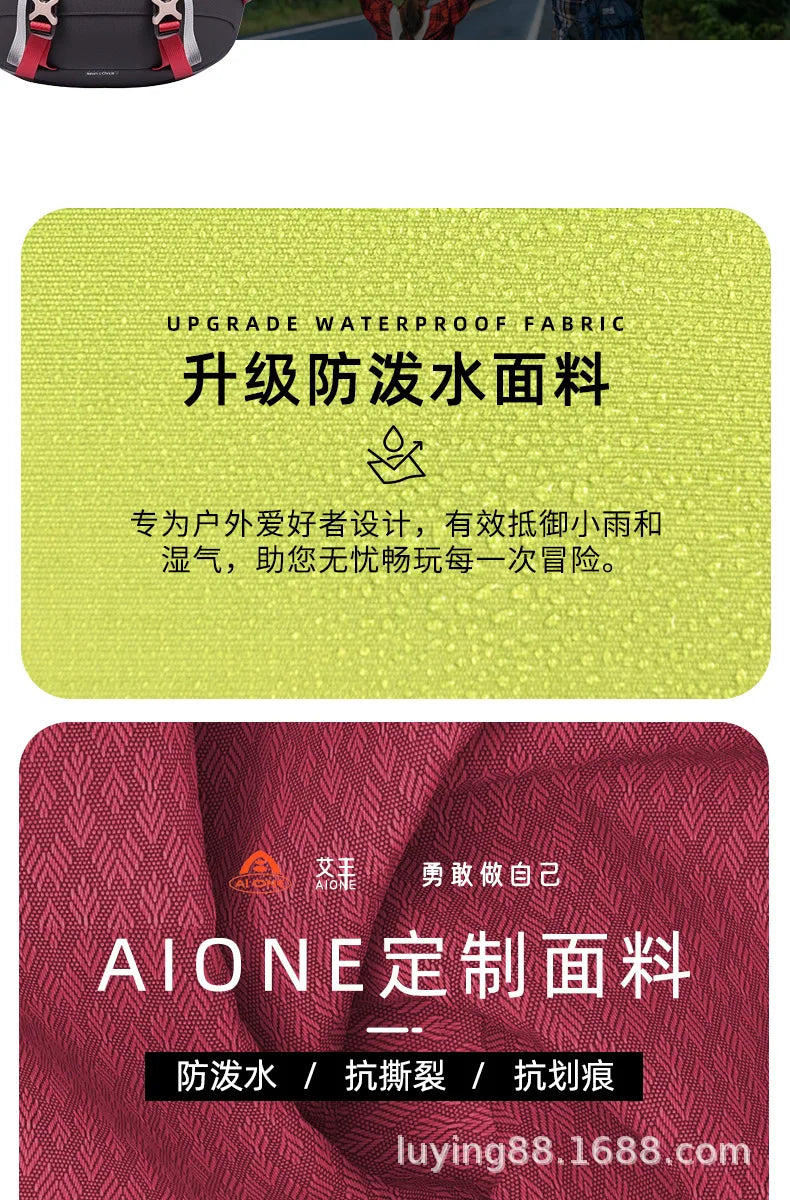 40L Ultralight Hiking Backpack for Men & Women Multi-Purpose Travel Pack | Large Capacity Trekking Camping Climbing Outdoor Gear