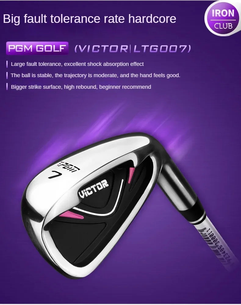 PGM Golf Clubs Golf Club Set Ladies Beginner Complete Set 12 Pcs/9 Pcs/4 Pcs,carbon Rod/steel Pole LTG007