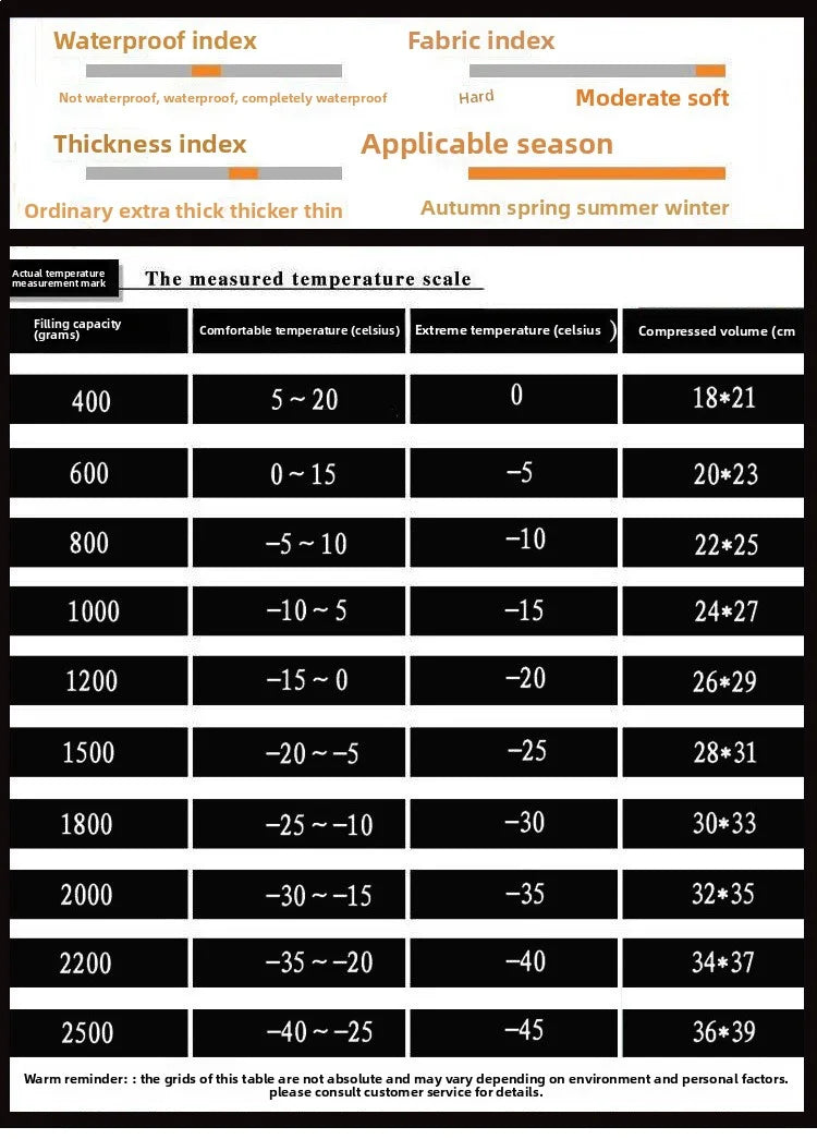 BLACK FLRE Goose Down Adult Envelope Outdoor Light Portable Sleeping Bag Down Sleeping Bag