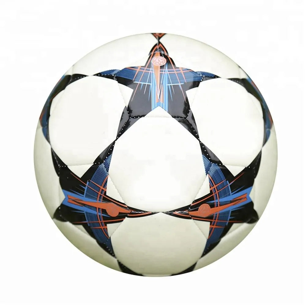 Professional High Quality Football Multi Color Custom Logo Printing Cheap Leather Pvc Soccer Ball