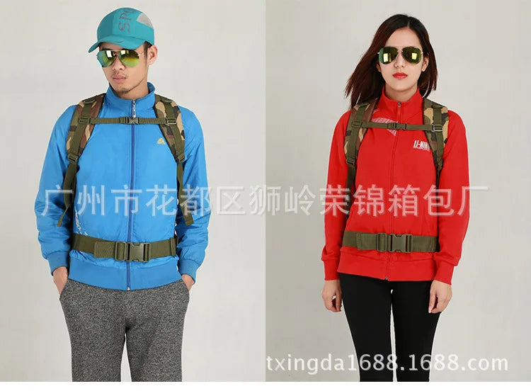 Upgraded 3D Bag Camouflage Mountaineering Bag Tactical Backpack Outdoor Camping Travel Bag