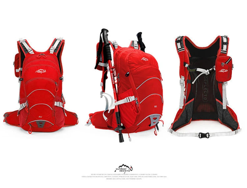 INOXTO Bicycle Bike Bags 20L Portable Waterproof Road Cycling Water Bag Outdoor Sport Climbing Pouch Hydration Backpack