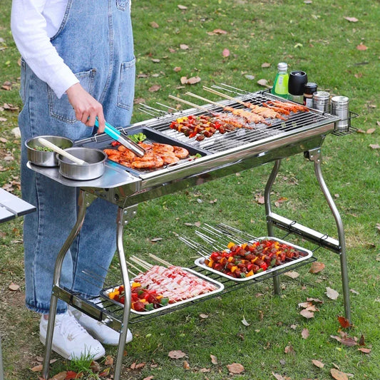 Barbecue Grill Barbecue  Household Charcoal Outdoor Carbon  Tools  Supplies