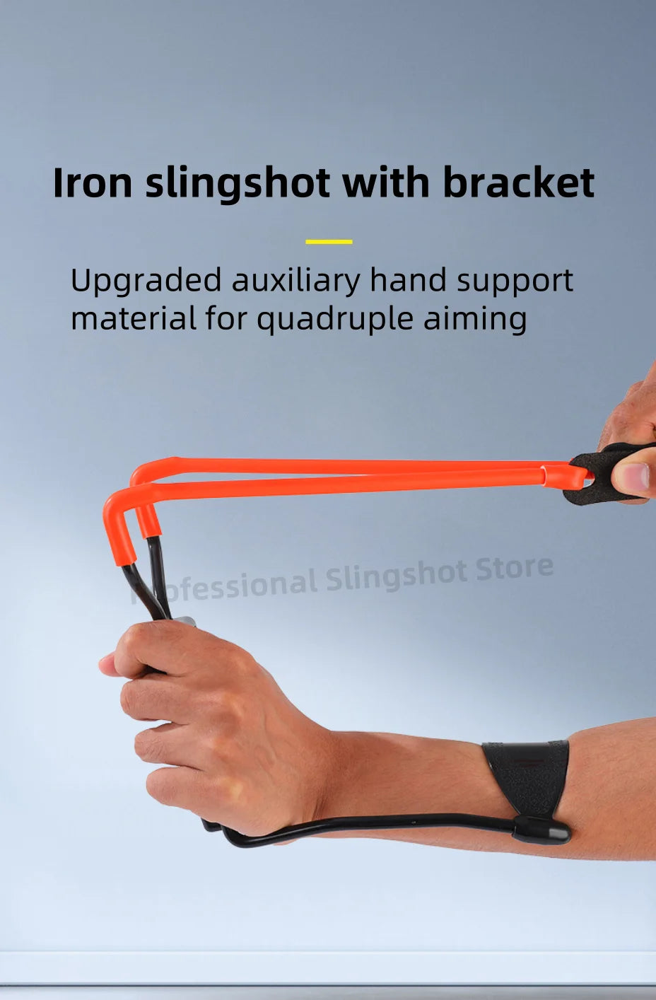 Outdoor Shooting Slingshot Professional Tactical Pocket Hunting Slingshot Target Catapult Foldable Shooting Equipment