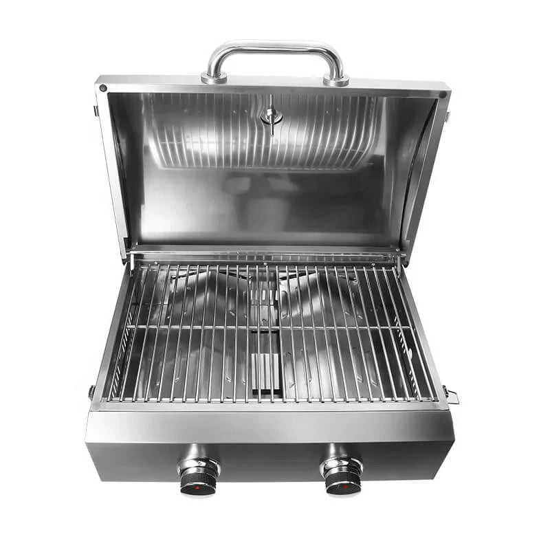 Outdoor Marine Barbecue Stainless Steel Boat Stove Liquefied Propane Gas LPG BBQ Grill