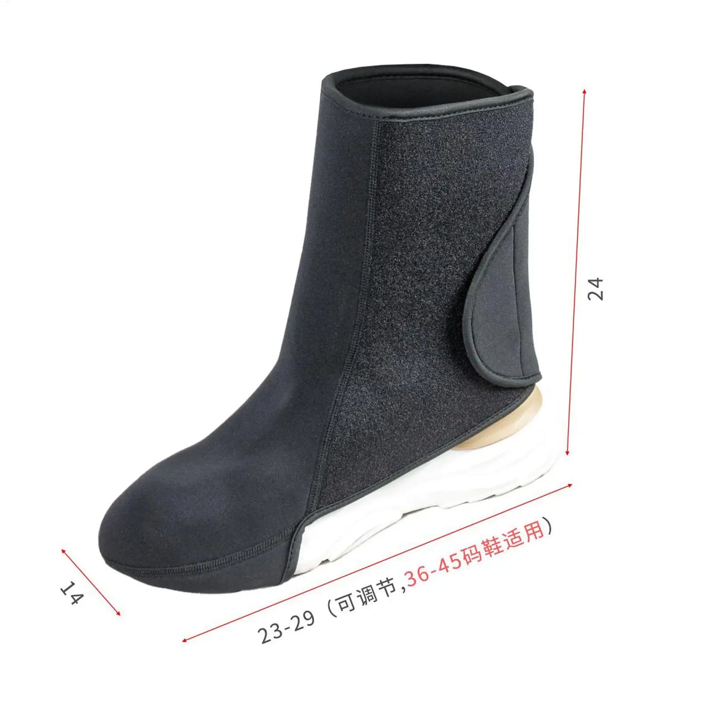 Waterproof Cycling Shoe Covers Thermal Motorcycle Rain Boot Covers Outdoor Supplies for Performance Winter Recreational Riders