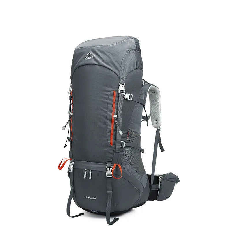 80L Travel Sports Hiking Bag Large Capacity Camping Backpack Bicycle Mochila Adjustable Molle Climbing Daypack with Rain Cover