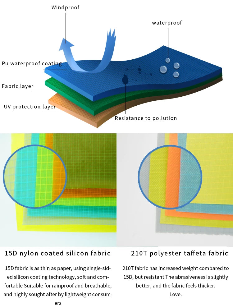 3F UL Gear Floating Cloud 1 Ultralight 3 4 Season Outdoor Camping Tent Waterproof Windproof Hiking Double Layer Tents